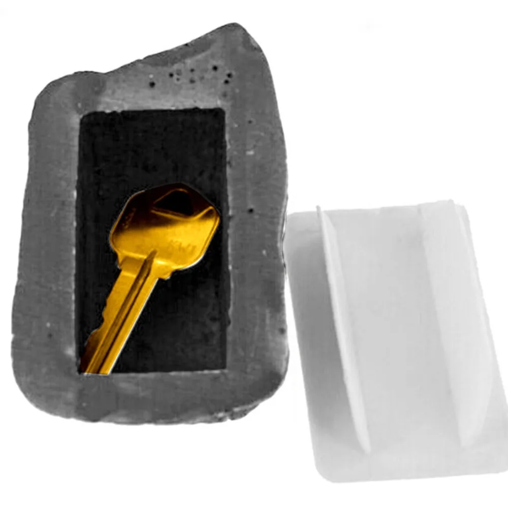 Безопасный геокэшинг камней для наружного сада и двора, Реалистичный Безопасный Скрытый футляр, контейнеры для хранения ключей из искусственного камня, Коробка для хранения ключей