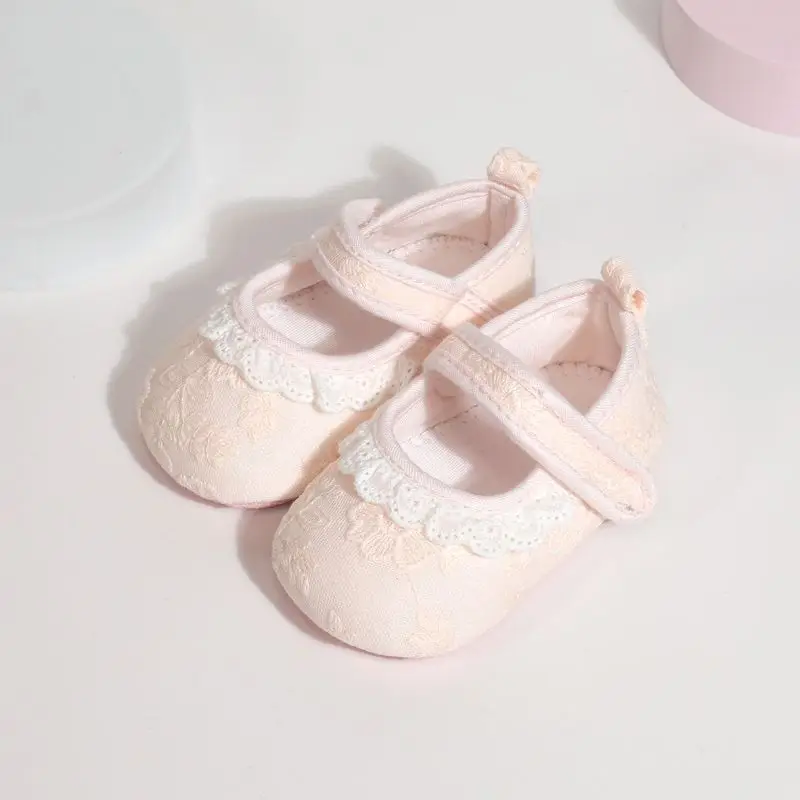 Детская обувь Для Новорожденных Девочек Кружевная Обувь С Нескользящей Мягкой Подошвой Без Застежки Для Малышей Обувь Для Маленьких Мальчиков Zapatilla Baby Item Tenis Infantil Menino