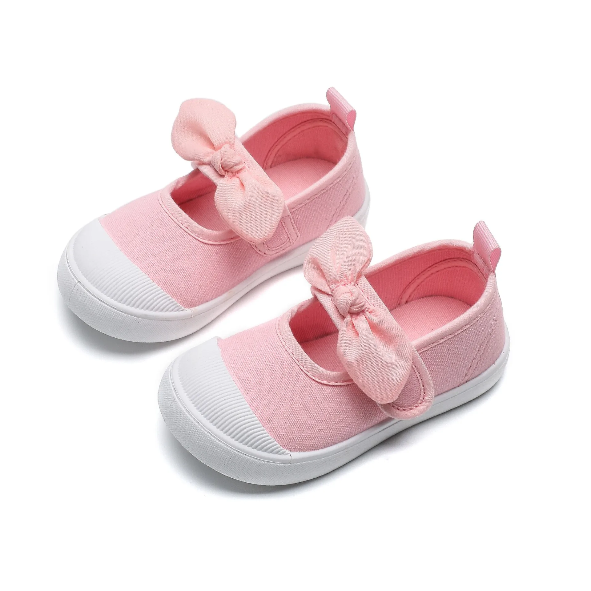 Детская парусиновая обувь для весенних девочек, Детская тканевая обувь с цветочным рисунком, Обувь принцессы, Повседневная детская домашняя обувь на мягкой подошве