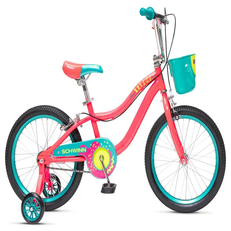 , Прочный и удобный Велосипед для малышей в возрасте от 18 месяцев до 3 лет, Прочный и удобный Розовый велосипед с корзиной для