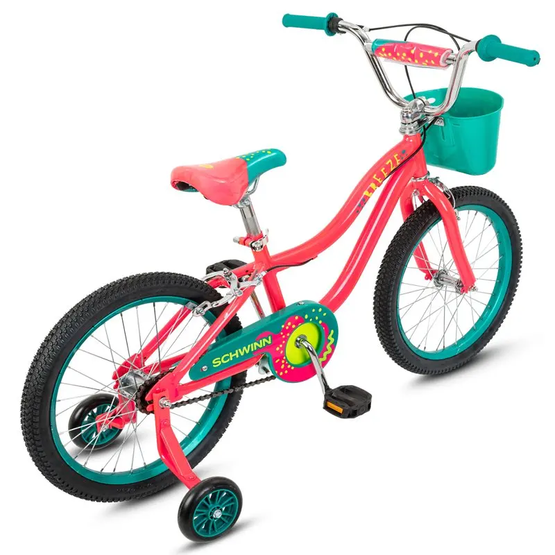 , Прочный и удобный Велосипед для малышей в возрасте от 18 месяцев до 3 лет, Прочный и удобный Розовый велосипед с корзиной для