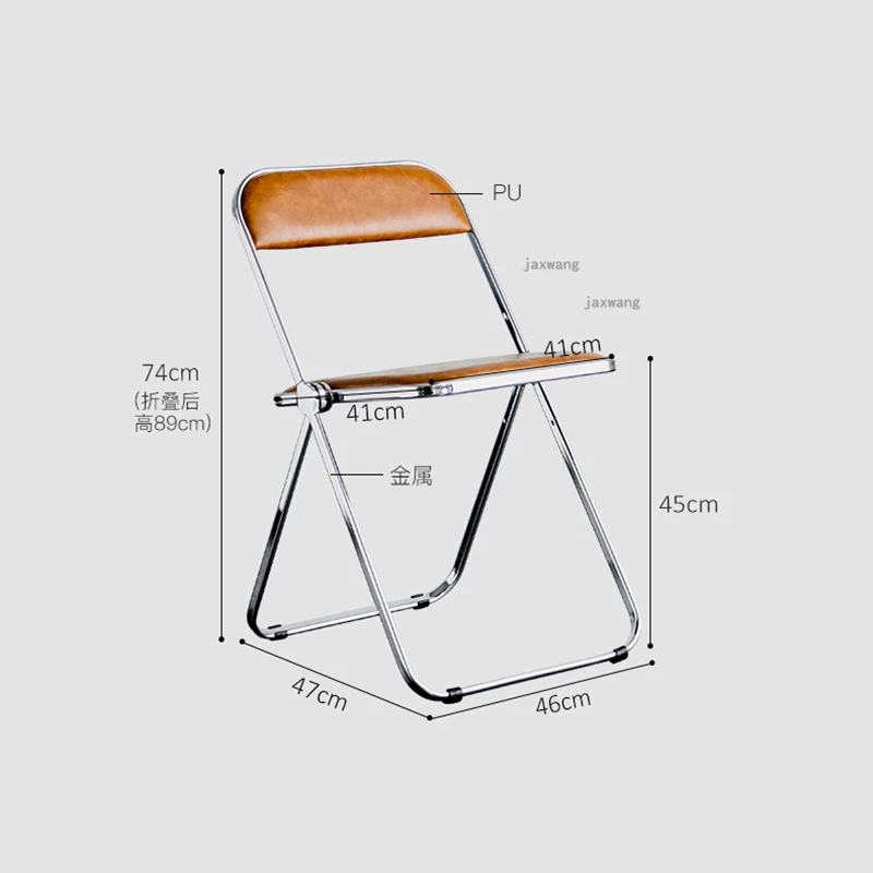 Скандинавские обеденные стулья из прозрачного Хрусталя, Домашний стул для макияжа с мягкой спинкой, мебель для спальни, современный Пластиковый обеденный стул для отдыха