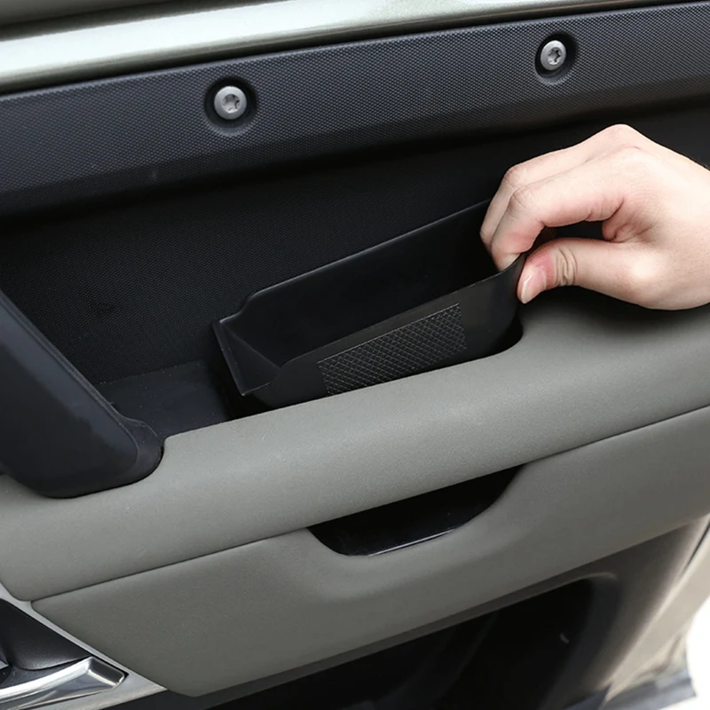 4X Боковая дверь автомобиля Ящик для хранения Телефона Органайзер Лоток для Land Rover Defender 90 110 2020 - 2022 С нескользящей накладкой