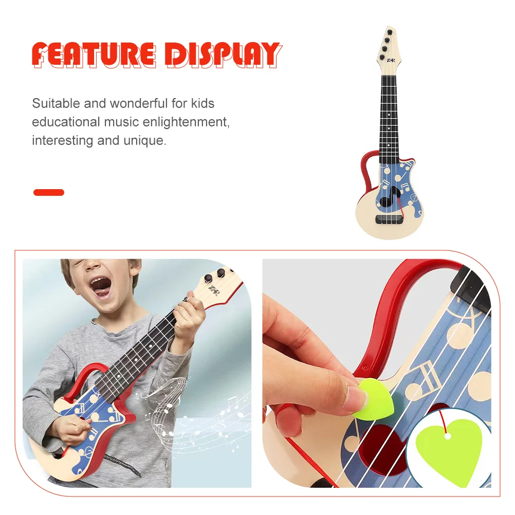 Детская гитара, артикулированная гавайская гитара, музыкальные игрушки, интересные мини-игры для детей и девочек, имитация раннего образования