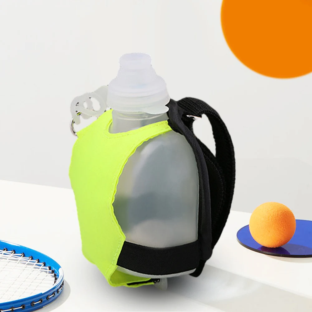 Мини-ручной чайник для воды Креативный чайник для проточной воды флуоресцентного цвета, пригодный для ношения с ремешком для марафона/ верховой езды/ скалолазания