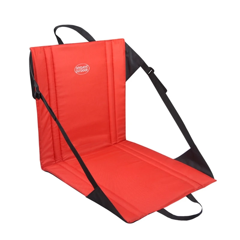 Откидывающийся Складной стул для сидения со спинкой и подлокотником с мягкой подушкой