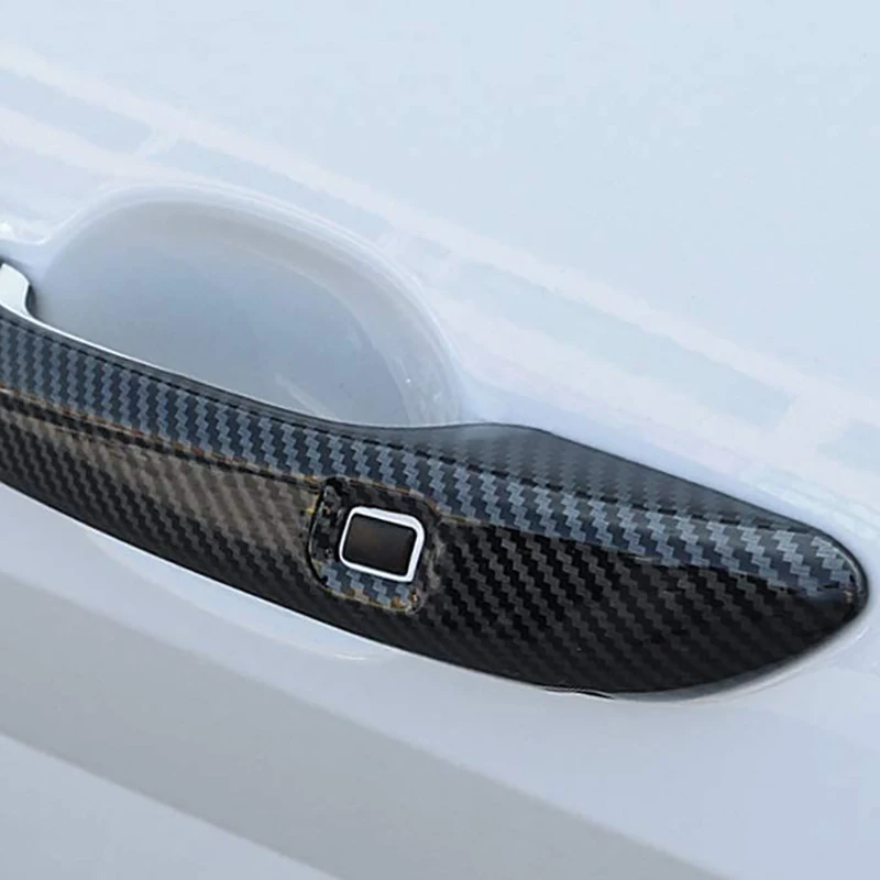 для CN7 2021 Автомобильные аксессуары, отделка боковой дверной ручки, декоративная рамка, наклейка из углеродного волокна